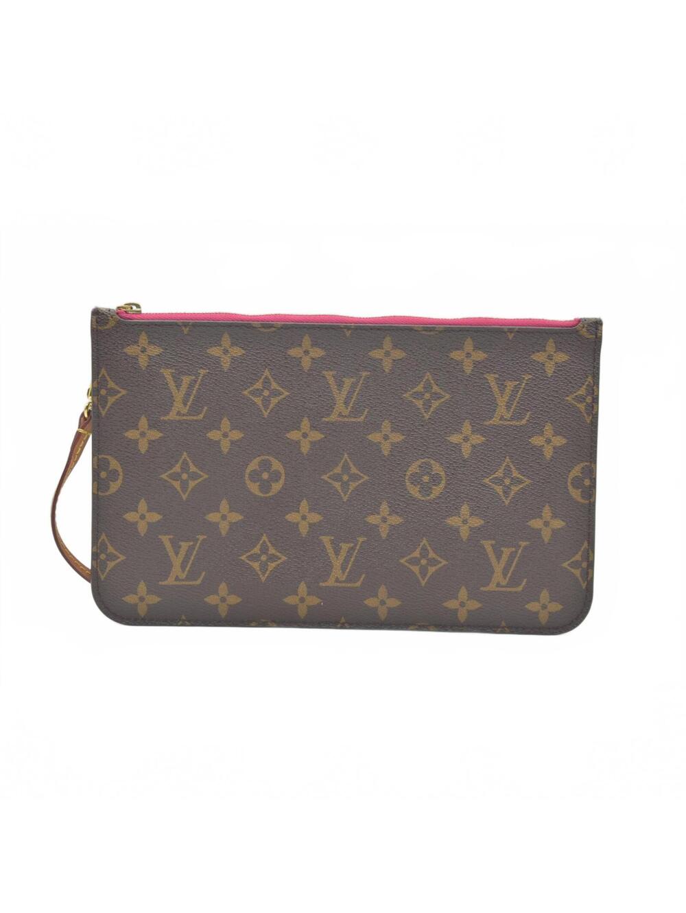 Louis Vuitton  Monogram Neo Neverfull GM MM Pochette Fuchsia